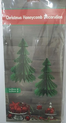 Украшение новогоднее ПіонеR 2 шт.