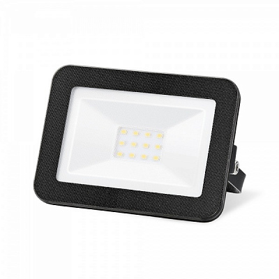 Прожектор светодиодный Maxus 10 Вт IP65 черный 1-MFL-01-1050 