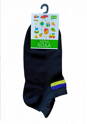 Шкарпетки дитячі унісекс Легка хода р.20–22 жовто-чорний