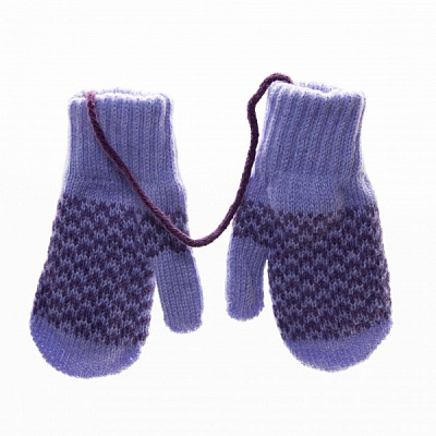 Варежки Margot Bis Anges р.11 лиловый фиолетовый 