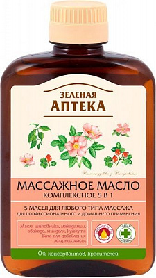 Олія Зеленая аптека Комплексне 5 в 1 200 мл