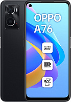 Смартфон OPPO A76 4/128GB glowing black (CPH2375) 