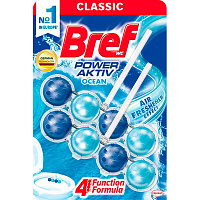 Туалетный блок Bref Сила-Актив Океанская свежесть 