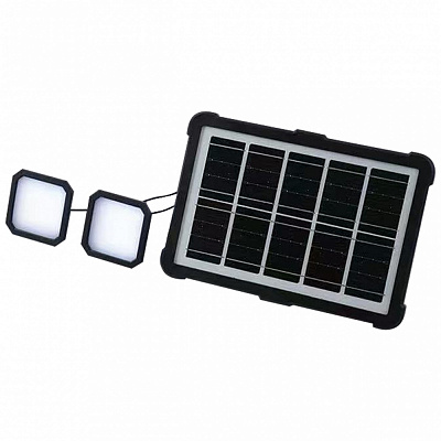 Фонарь прожекторный V-WATT LED HOST 2x8W черный