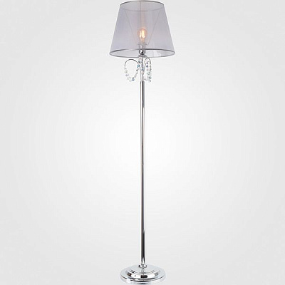 Торшер Strotskis Gloria E14 40 Вт 01069/1 хром/срібло