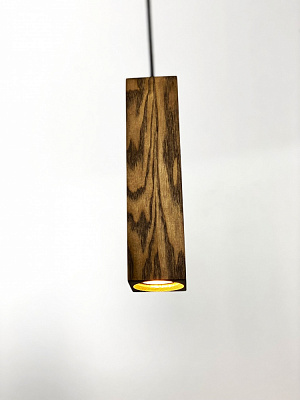 Підвіс Iterna Cube P 1xGU10 натуральне дерево LW065