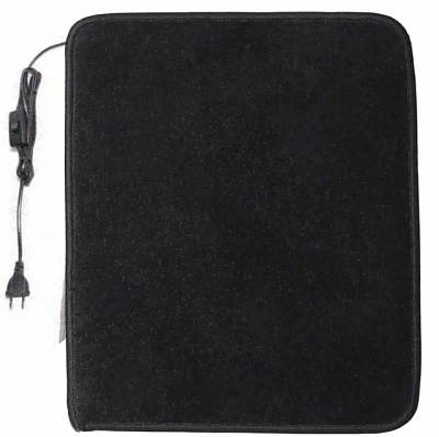 Килимок з підігрівом Solray 530x430 мм Чорний 44 Вт