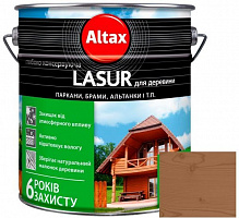 Лазур глибоко консервуюча Altax Lasur для деревини каштан напівмат 9 л