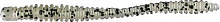 Виброхвост Nomura Glitter Rib Worm 120 мм 6 шт. 003 black dots back (NM71000312)