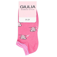 Носки женские Giulia WSS-010 р. 39-40 фуксия 