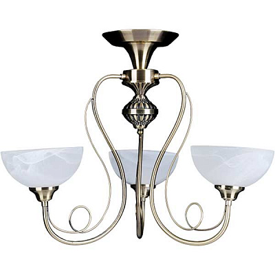 Люстра потолочная Victoria Lighting 3xE27 античная бронза Lumia/PL3 