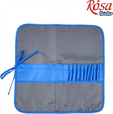 Пенал 37х37 см асфальт + синий Rosa Studio 