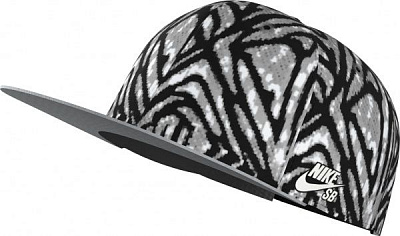 Кепка Nike U NK H86 CAP FLATBILL AOP CQ9274-100 OS білий