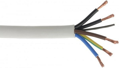 Кабель силовой многожильный Мастер Кабель ПВС 5х2,5 медь 