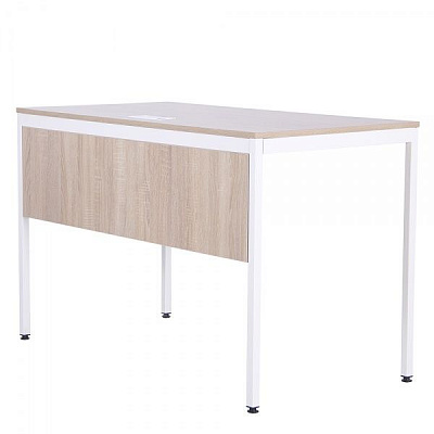 Стол письменный AMF Art Metal Furniture Осло каркас разборной белый беж 