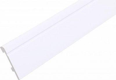 Плинтус белый King Floor JC60-W1 белый 2000x79x15 мм 