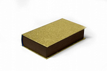  Скриня-книга для грошей та дрібниць CooverBox 19,8*12 см золото CooverBox