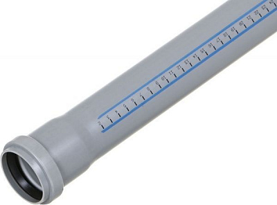 Труба каналізаційна Magnaplast 50х1,8х3000 (10265))