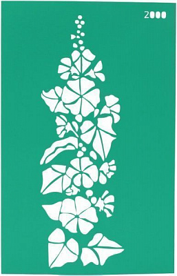 Трафарет самоклейкий Квіти №2000 GPТ50045844 130x200 мм Rosa Talent