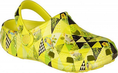 Сабо Coqui Big Frog Printed 8115-221-1300 р. 28-29 желтый