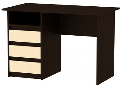 Стіл письмовий Компаніт Декан венге