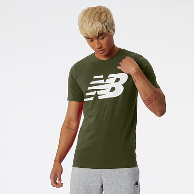 Футболка New Balance MT03919ARG р.S зеленый