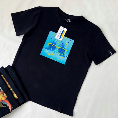 Футболка 000141 р.XL черный