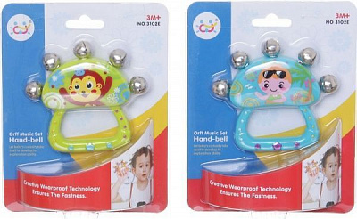 Игрушка Shantou погремушка Бубенчик в ассортименте I974057
