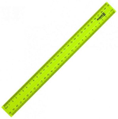 Линейка 30 см d9800-01 Axent