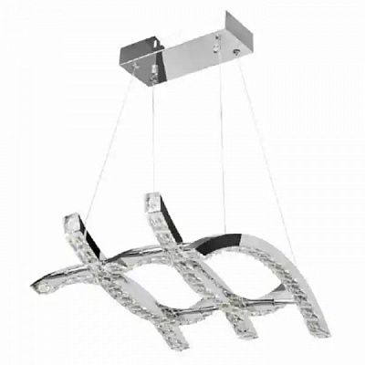 Люстра светодиодная HOROZ ELECTRIC Aviator 40 Вт хром 019-038-0040-010 