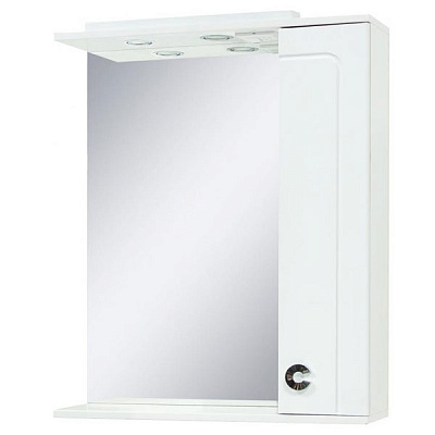 Дзеркало з шафкою Сансервіс Eliza 70 біле