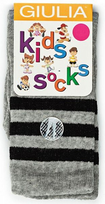 Гольфы детские Giulia KG-001 MELANGE gambaletto grey melange р.22 серый 