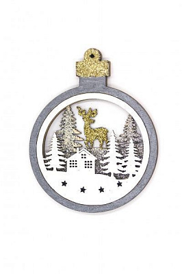 Набір підвісок Підвіска Лісова галявина 3 D № 5 11,5 см 870