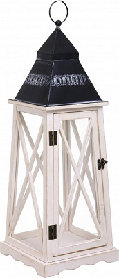 Подсвечник-фонарь Маяк 23,5х23,5х64 см CW17W149A-M