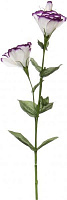 Растение искусственное Лизиантус бело-фиолетовый E276BL
