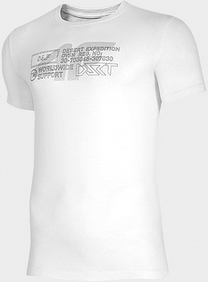 Футболка 4F D4Z20-TSM214-11S 2XL білий