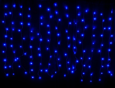 Декоративна гірлянда Джаз Лайт LDCL200-MG вбудований світлодіод (LED) 200 ламп 2 м