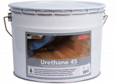 Лак паркетний URETHANE 45 SYNTEKO напівглянець 10 л
