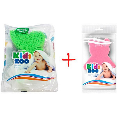 Набор губок Мелочи Жизни Kidszoo 2 шт