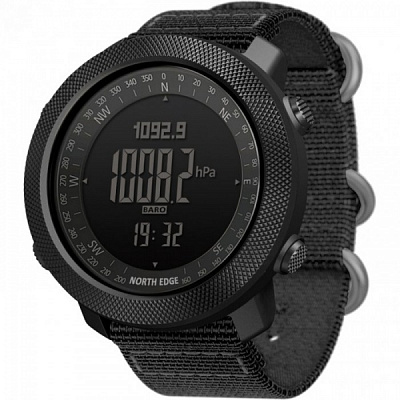 Часы тактические North Edge Apache 5BAR black (NULL)