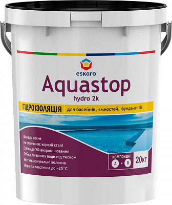 Мастика гидроизоляционная Eskaro Aquastop Hydro 15кг+5л
