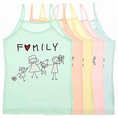 Майка детская для девочки Donella 435034 р.86-92 в ассортименте 