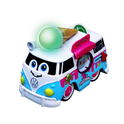 Машинка Bb Junior Magic Ice Cream Bus VW Samba Bus в ассортименте 16-88610