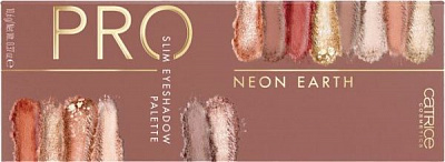 Палетка Catrice тіней Pro Neon Earth Slim 010 10,6 г