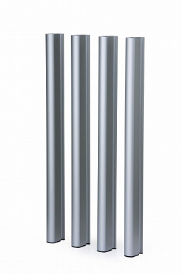 Ножки для стола Mondum Медитеранео 95 Н 4 шт. серебряный 