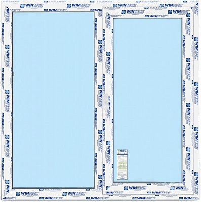 Вікно поворотно-відкидне WINTECH 540 1200x1400 мм праве