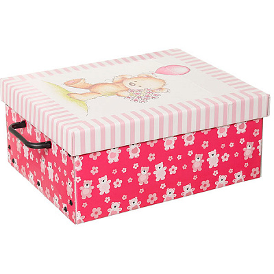 Ящик для вещей Orsacchiotto Rosa Mini 33х25х16 см