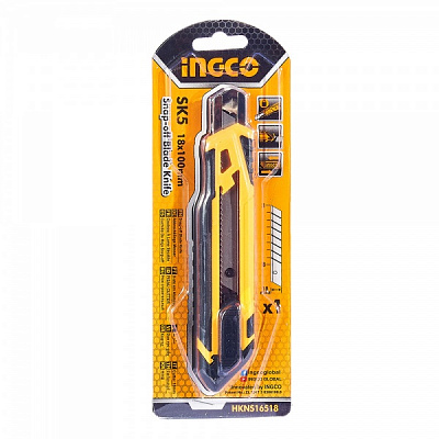 Нож сегментный INGCO 18 мм HKNS16518