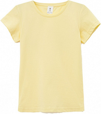 Футболка для дівчаток Роза р.134 жовтий 201206