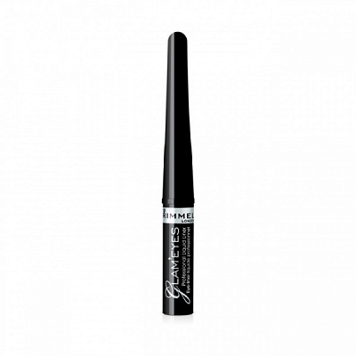 Підводка для очей Rimmel London Glam’Eyes Professional Liquid Liner Black Glamour 3,5 мл